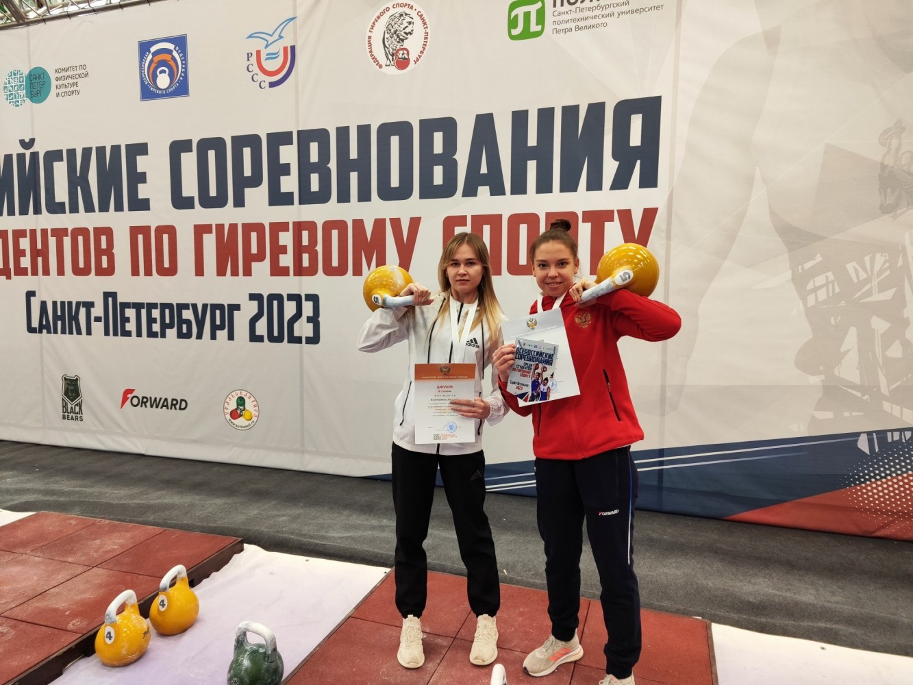 Всероссийские соревнования среди студентов по гиревому спорту