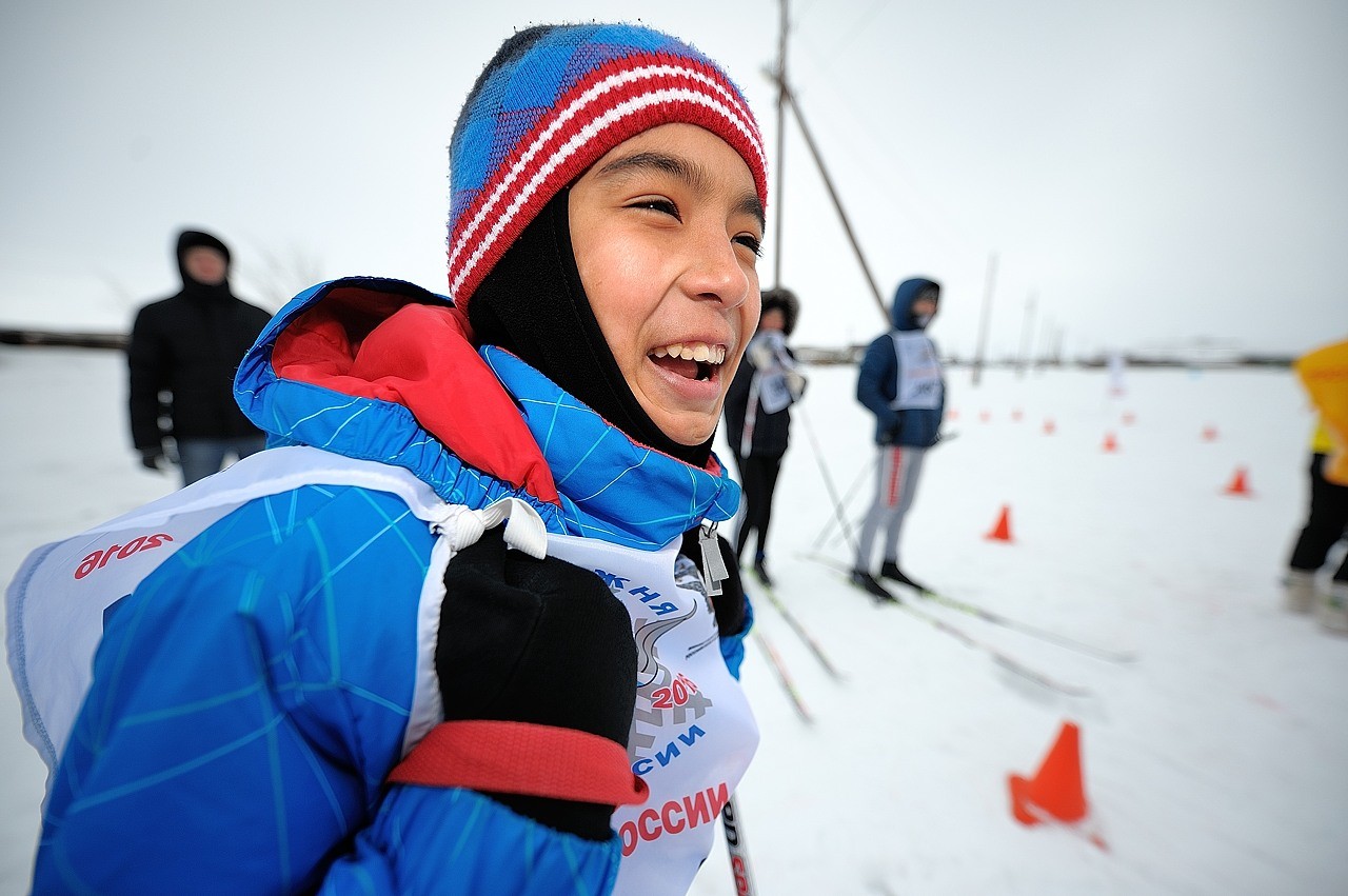 Фотоотчет со сдачи нормативов ГТО "Бег на лыжах"