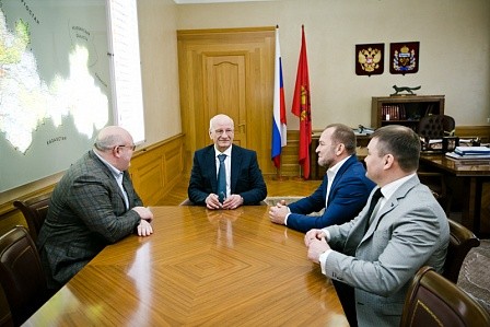 На приеме у губернатора Оренбургской области