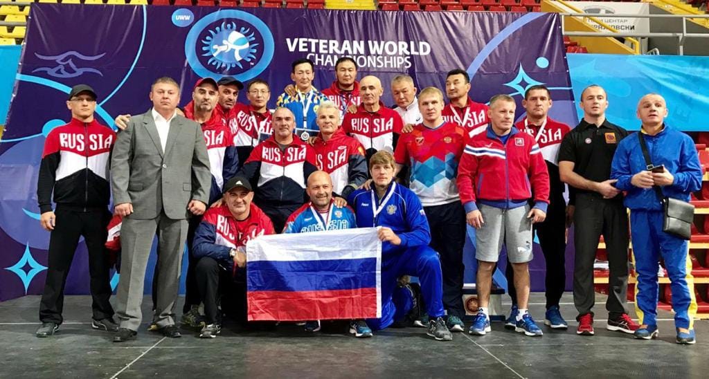 Серебро чемпионата мира по вольной борьбе среди ветеранов