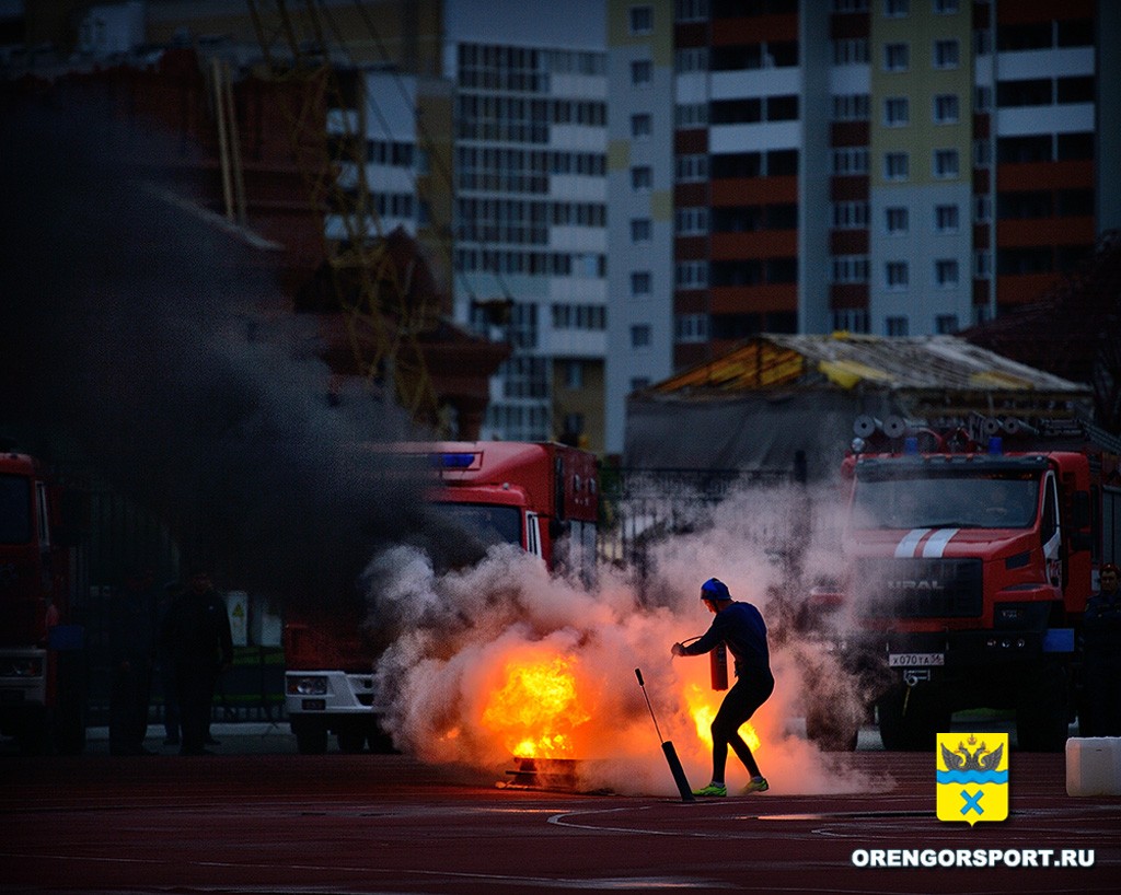 Всероссийские соревнования по пожарно-спасательному спорту в Оренбурге