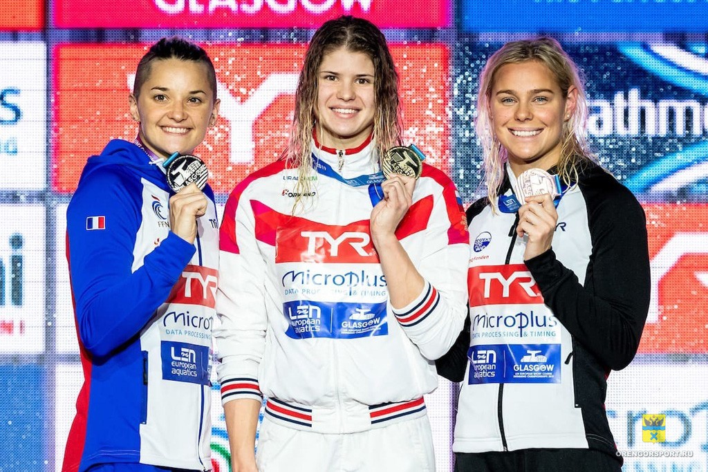  Мария Каменева завоевала 6 медалей на чемпионате Европы по плаванию