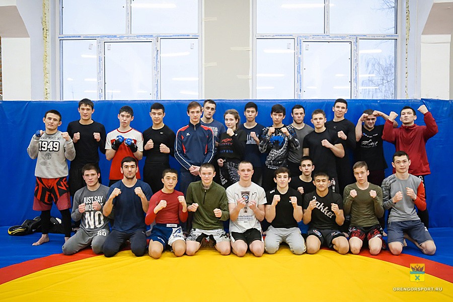 Сборная Оренбургской области по MMA готовится к чемпионату и первенству ПФО