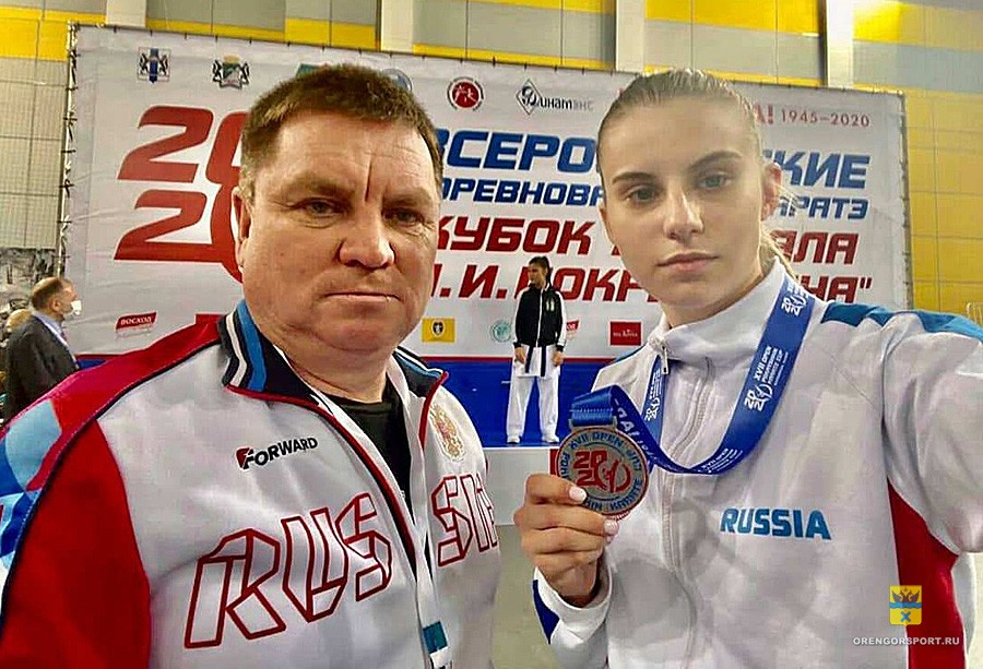 Серебряная медаль Всероссийских соревнованиях по каратэ