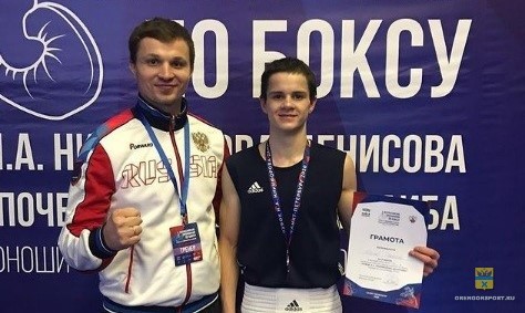 Данила Шутов стал серебряным призёром Всероссийских соревнований по боксу